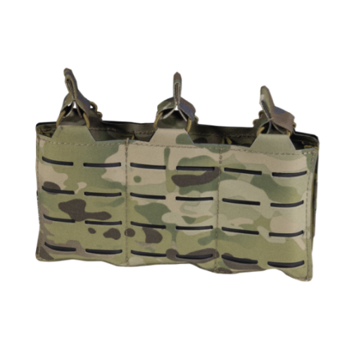 PORTACARGADOR MK1 "DAGGER" CORSO TRIPLE C/ MOLLE PARA AR-15/M4 - MULTICAM