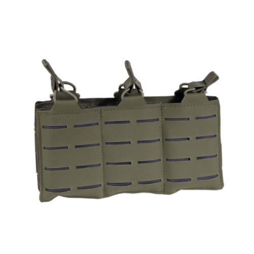 PORTACARGADOR MK1 "DAGGER" CORSO TRIPLE C/ MOLLE PARA AR-15/M4 - RANGER GREEN