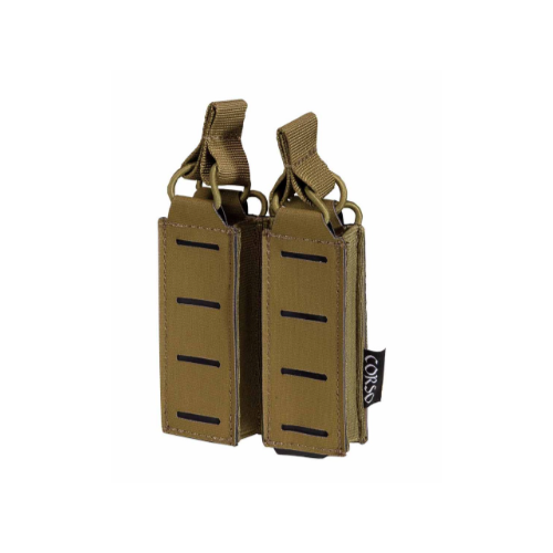 POUCH CORSO CARGADOR PISTOLA DOBLE DAGGER MK1 LASER COYOTE