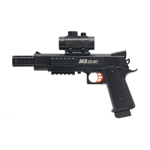PISTOLA SKD COLTY BLACK - GELL BALL