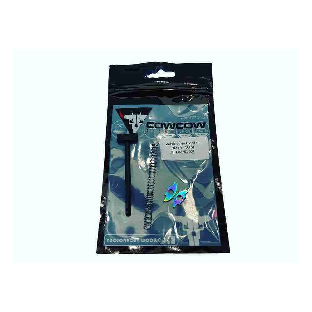 AAP01 Aluminium Guide Rod Set   Black COWCOW