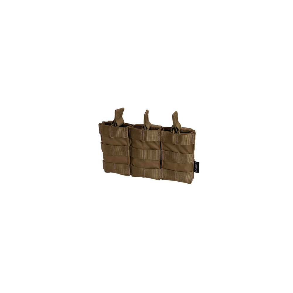 PORTACARGADOR "DAGGER" CORSO TRIPLE C/ MOLLE PARA AR-15/M4 - COYOTE