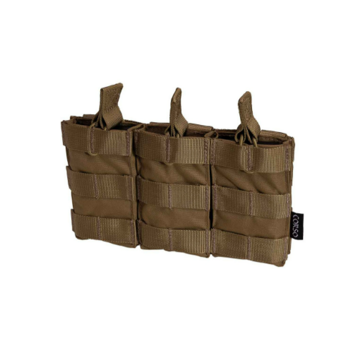 PORTACARGADOR "DAGGER" CORSO TRIPLE C/ MOLLE PARA AR-15/M4 - COYOTE
