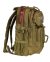 MOCHILA CORSO ROGUE MOLLE C/MOSQUETON 14L COYOTE