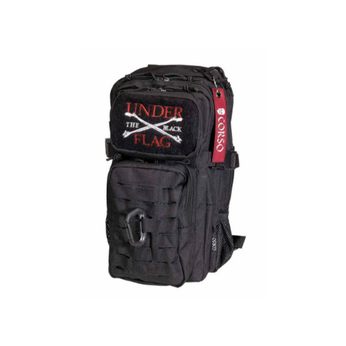 MOCHILA CORSO ROGUE MOLLE C/MOSQUETON 14L NEGRA