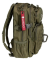MOCHILA CORSO ROGUE MOLLE C/MOSQUETON 14L VERDE