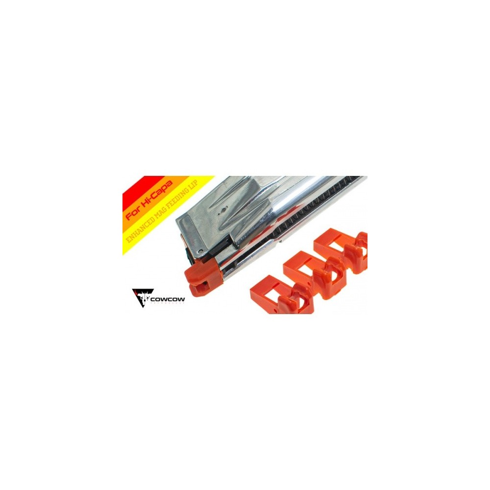 LABIOS REFORZADOS COWCOW PARA TM HI-CAPA (1 UND.) - NARANJA
