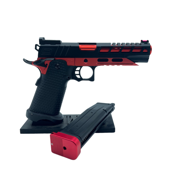 HI-CAPA 5.1 CUSTOM ROJA/NEGRO