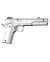 1911 NE3101 full metal GBB gas