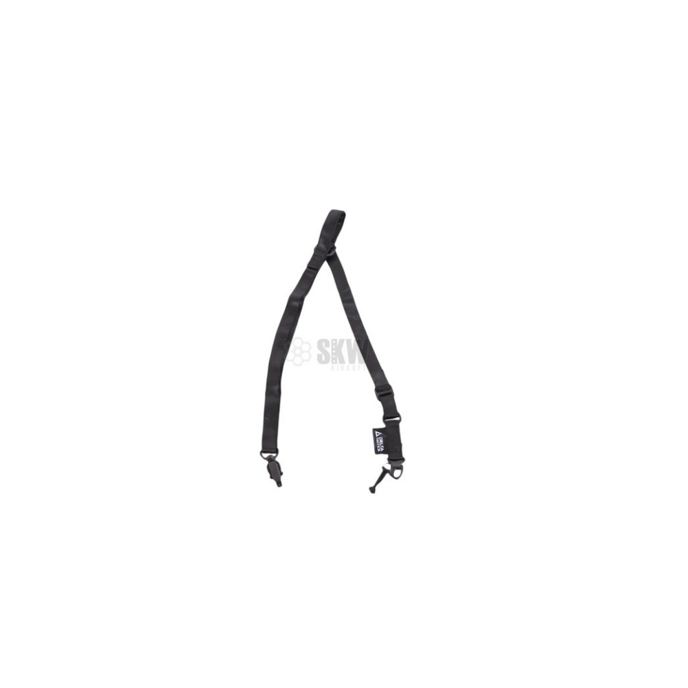 CORREA TACTICA ELASTICA AJUSTABLE 2 PUNTOS NEGRA DELTA TACTICS