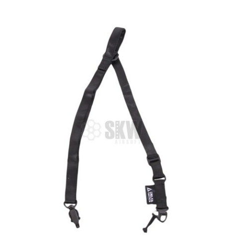 CORREA TACTICA ELASTICA AJUSTABLE 2 PUNTOS NEGRA DELTA TACTICS