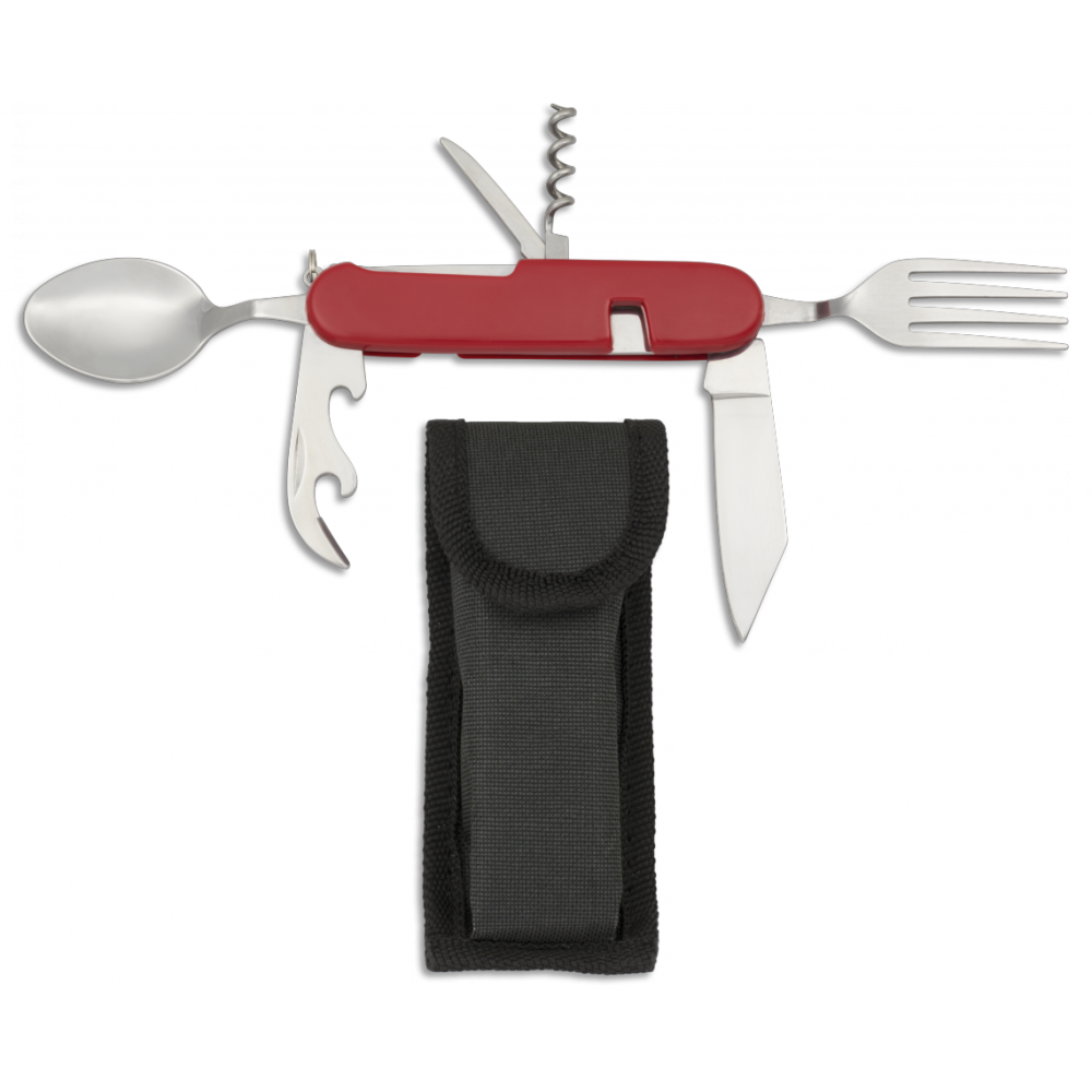 NAVAJA Multiusos ALBAINOX Desmontable.Roja