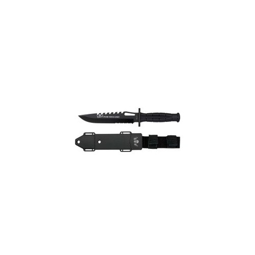 CUCHILLO ALBAINOX TACTICO FUNDA RIGIDA NEGRO