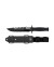 CUCHILLO ALBAINOX TACTICO FUNDA RIGIDA NEGRO