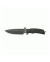 CUCHILLO ALPINO TACTICO SIERRA C/FUNDA CUERO NEGRO