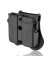 FUNDA CARGADOR PISTOLA RIGIDA AMOMAX UNIVERSAL AM-MPU NEGRA