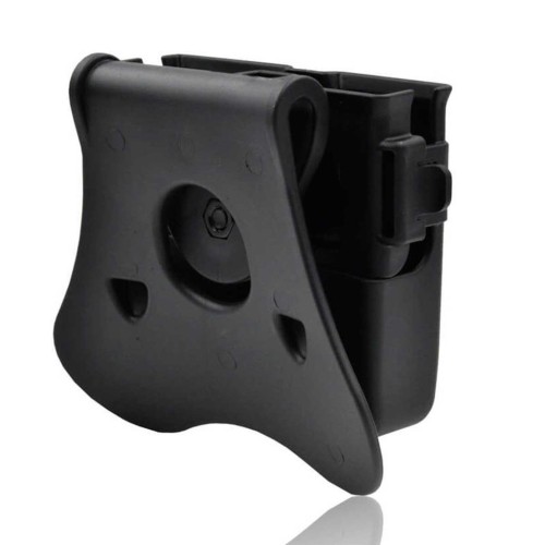 FUNDA CARGADOR PISTOLA RIGIDA AMOMAX UNIVERSAL AM-MPU NEGRA