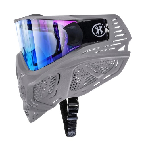 MASCARA HSTL SKULL GOGGLE CRYPT GRIS CON LENTE DE HIELO