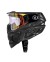 MÁSCARA HK ARMY "HSTL SKULL GOGGLE RAIDER"- C/ LENTES DORADAS - NEGRA