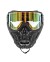 MÁSCARA HK ARMY "HSTL SKULL GOGGLE RAIDER"- C/ LENTES DORADAS - NEGRA