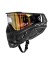 MÁSCARA HK ARMY "HSTL SKULL GOGGLE RAIDER"- C/ LENTES DORADAS - NEGRA