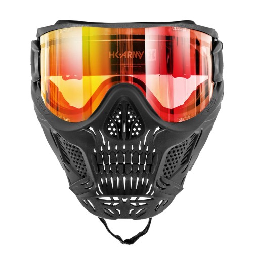 MÁSCARA HK ARMY "HSTL SKULL GOGGLE DEATH" NEGRA C/ LENTE DE FUEGO