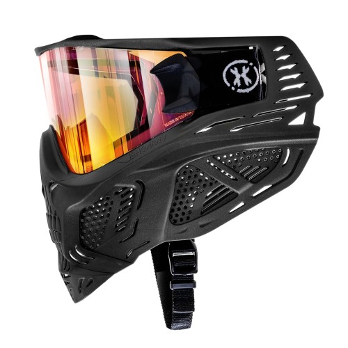 MÁSCARA HK ARMY "HSTL SKULL GOGGLE DEATH" NEGRA C/ LENTE DE FUEGO