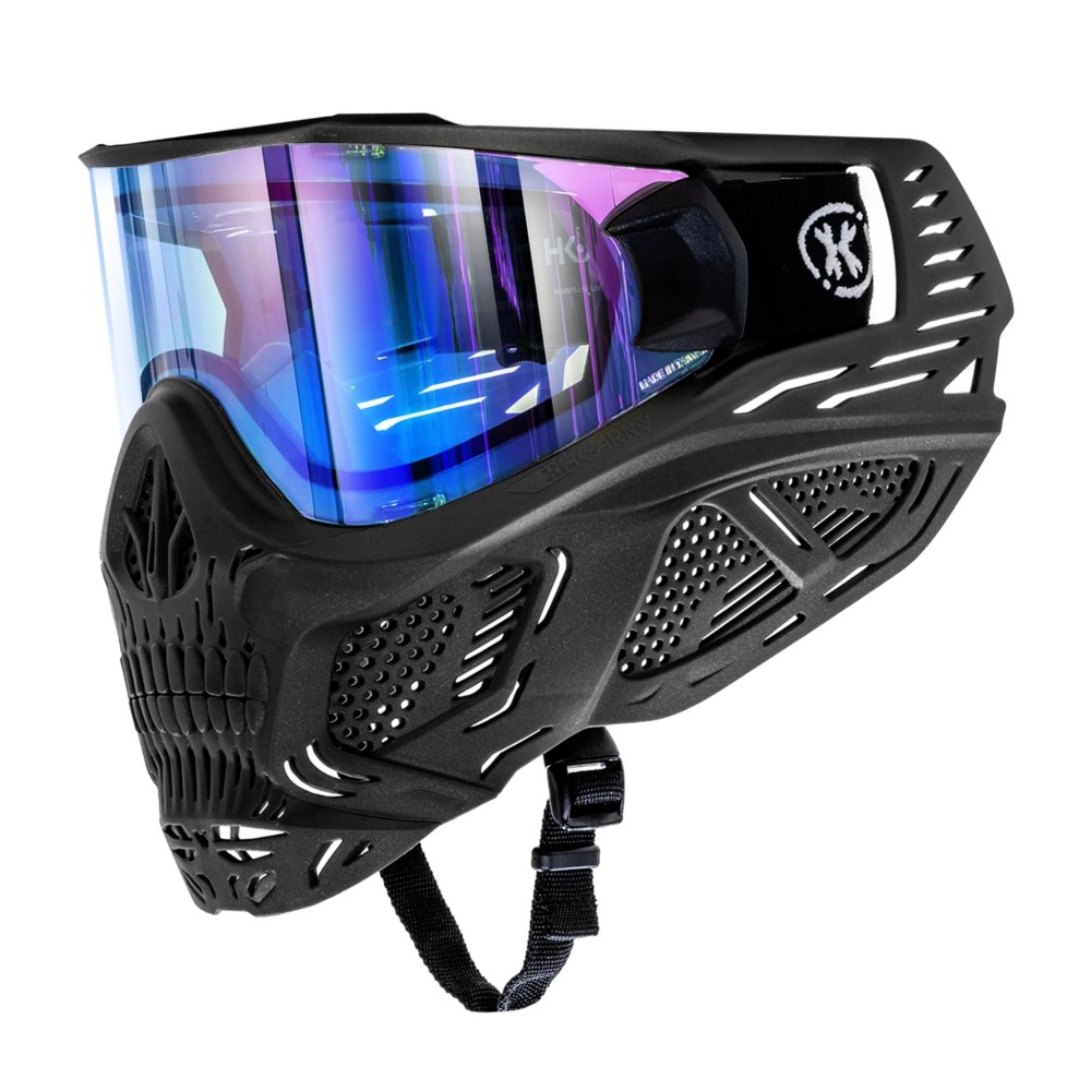 MASCARA HSTL SKULL GOGGLE "REAPER" - NEGRO CON LENTE DE HIELO