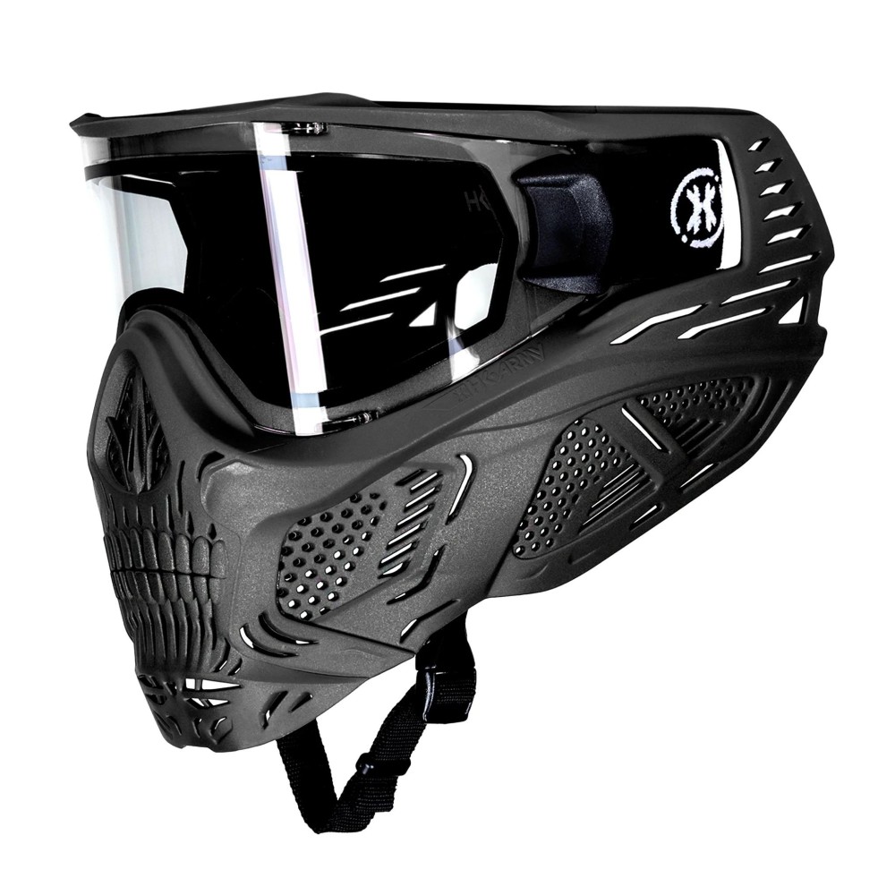 MASCARA HSTL SKULL GOGGLE NEGRA CON LENTE TRANSPARENTE