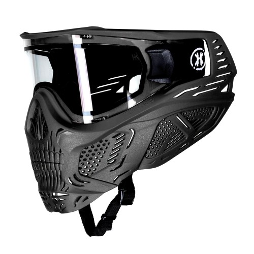 MASCARA HSTL SKULL GOGGLE NEGRA CON LENTE TRANSPARENTE