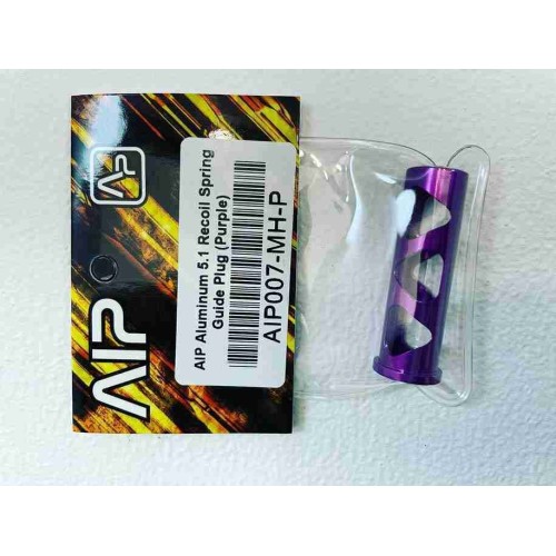AIP Aluminum 5 1 Recoil Spring Guide Plug  Purple