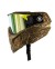 MÁSCARA HK ARMY "HSTL SKULL GOGGLE" C/ LENTE DORADA - MACHINE GOLD