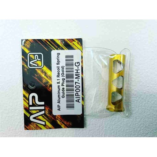AIP Aluminum 5 1 Recoil Spring Guide Plug  Gold