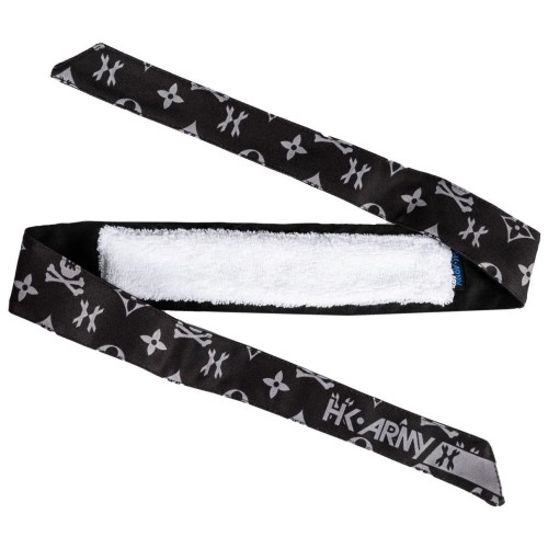BANDANA HK ARMY "MONOGRAM" - NEGRA & GRIS
