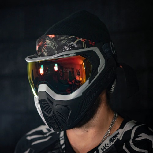 BANDANA HK ARMY "TROPICAL SKULL" - NEGRA