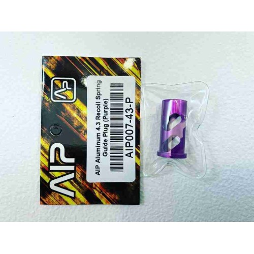 AIP Aluminum 4 3 Recoil Spring Guide Plug  Purple