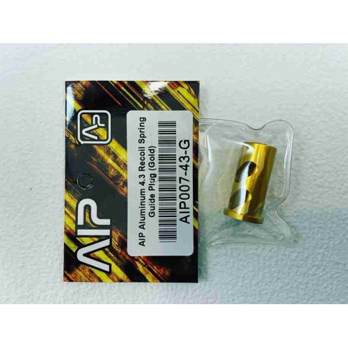 AIP Aluminum 4 3 Recoil Spring Guide Plug  Gold