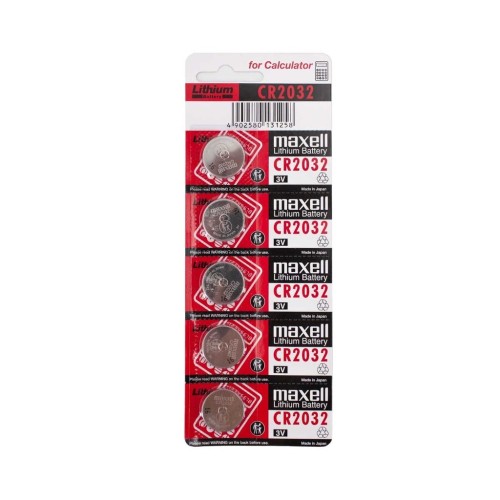 PILA BOTON LITIO CR2032 PLATA