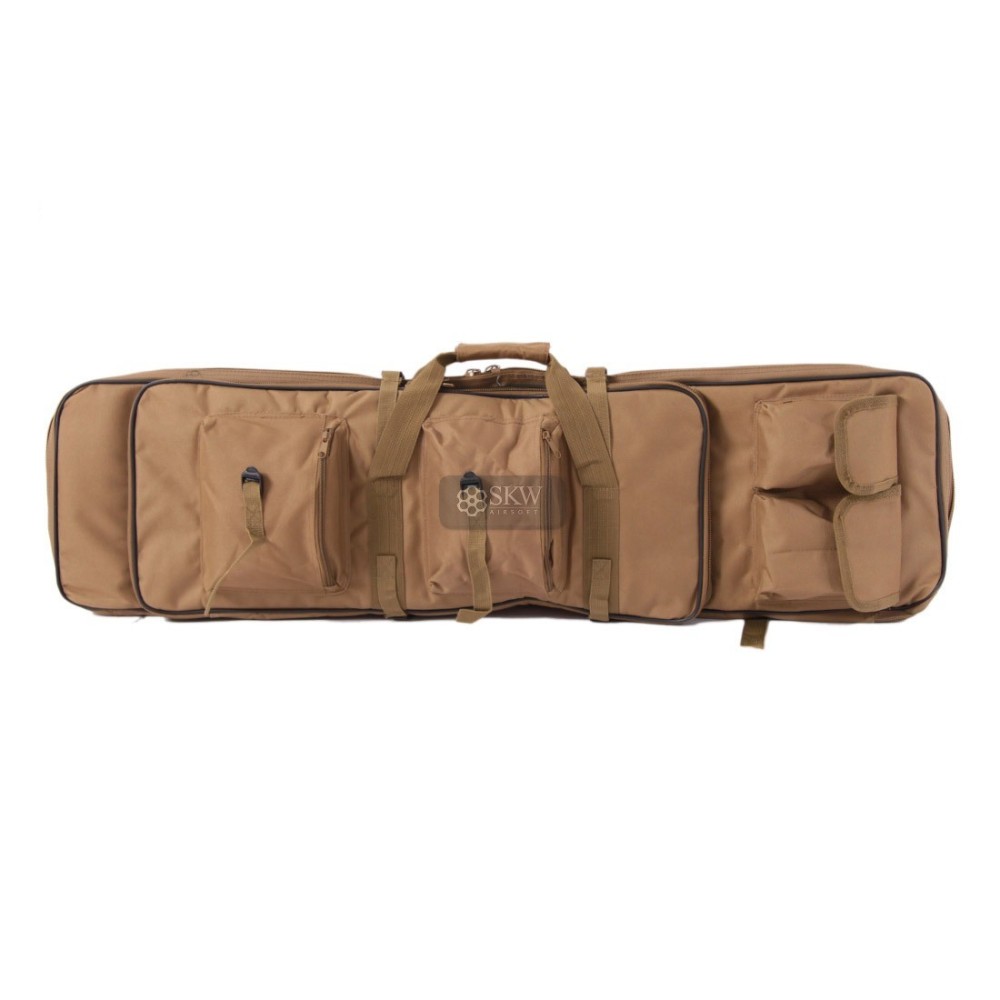 FUNDA TRANSPORTE RIFLE MULTIBOLSILLOS 100CM TAN DELTA TACTICS