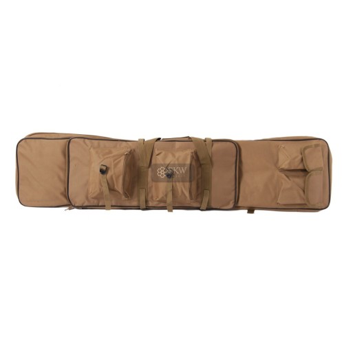 FUNDA TRANSPORTE RIFLE MULTIBOLSILLOS 120CM TAN DELTA TACTICS