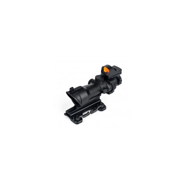 VISOR AIM-O ESTILO ACOG 4X32 QD C/RED DOT NEGRO