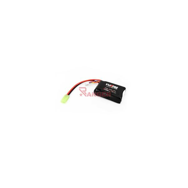 BATERIA VLC PRO LIPO 11.1V 1300MAH 25C/50C 1STICK PEQ. NEGRA