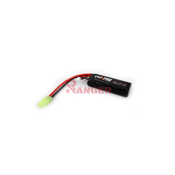 BATERIA VLC PRO LIPO 7.4V 1300MAH 25C/50C 1STICK NEGRA