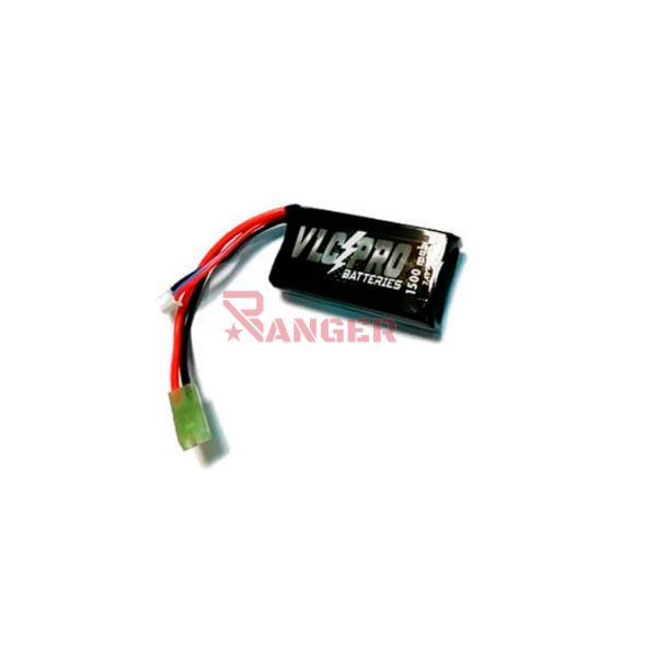 BATERIA VLC-PRO LIPO 7.4V 1500MAH 20C 1STICK NEGRA