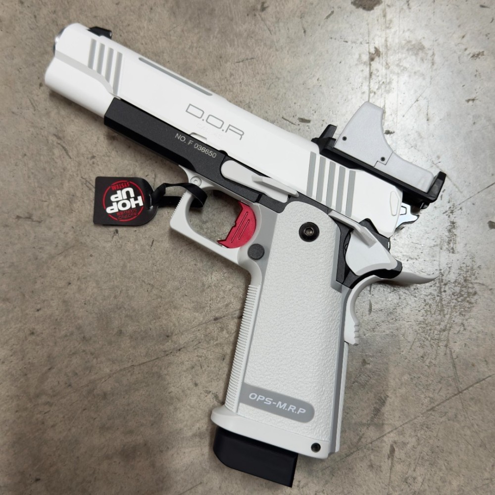 PISTOLA MARUI HI-CAPA 5.1 D.O.R GAS BLANCA + RMR MARUI