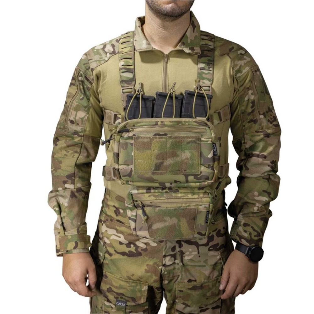 CHEST RIG "FLINT" MK1 CORSO - MULTICAM
