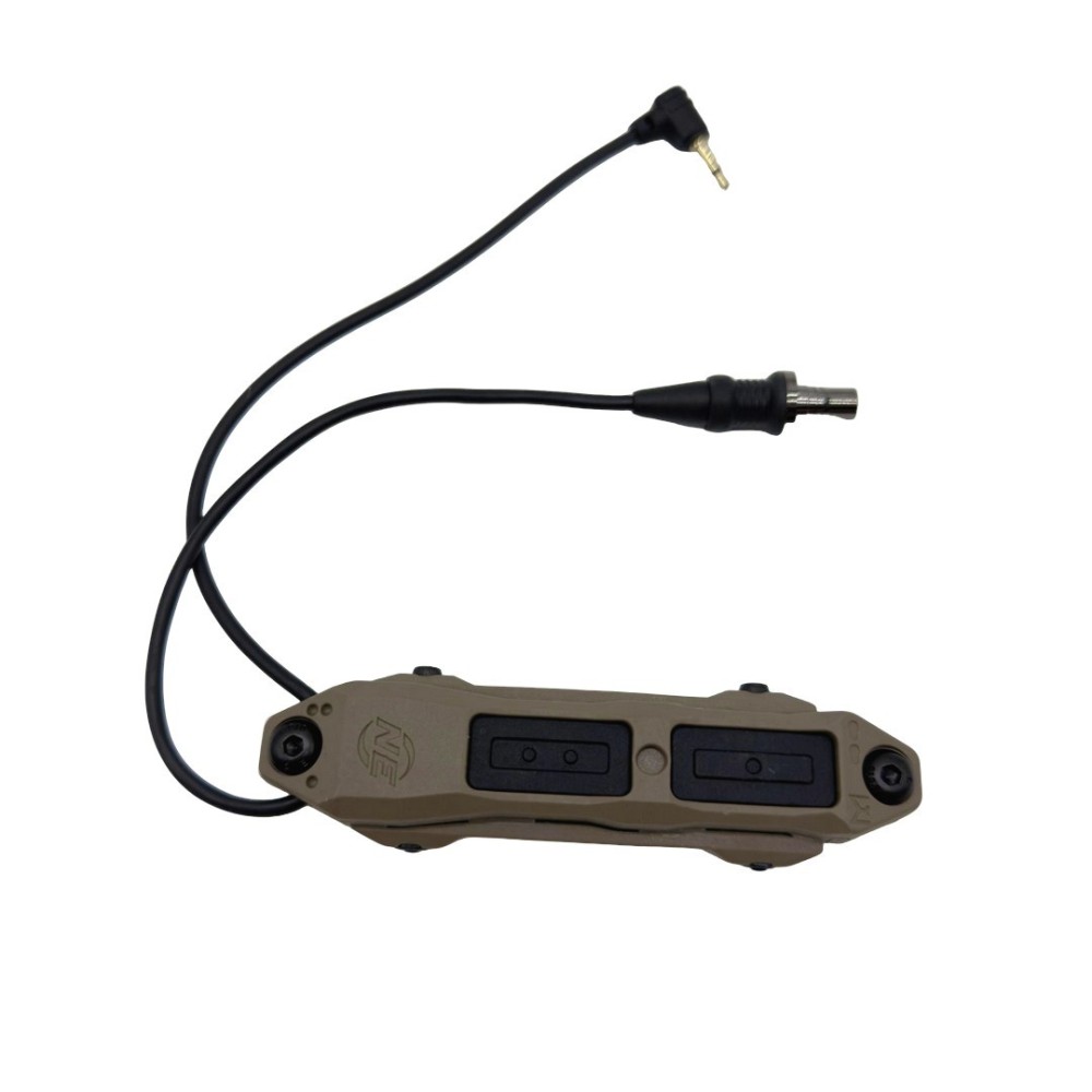 PULSADOR DOBLE WADSN PARA LINTERNA & AN/PEQ - TAN