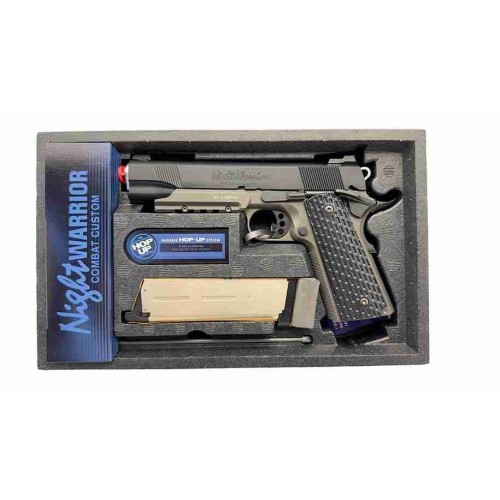 PISTOLA MARUI NIGHT WARRIOR 1911 NEGRA
