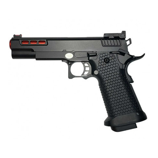 PISTOLA HICAPA 5.1 3332-PC NEGRA/ROJA