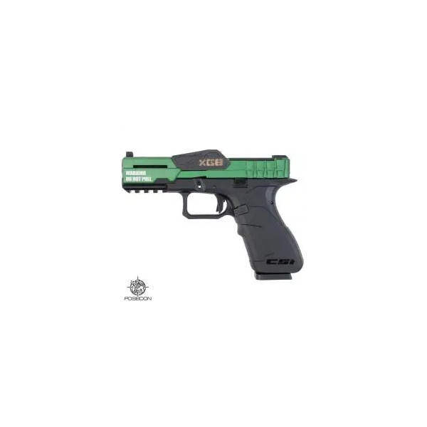 PISTOLA XG8-PW GBB VERDE (PSXG8-MOD)